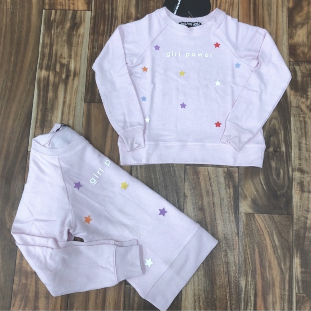 Peace Love World Ballerina Graphic Sweatshirt